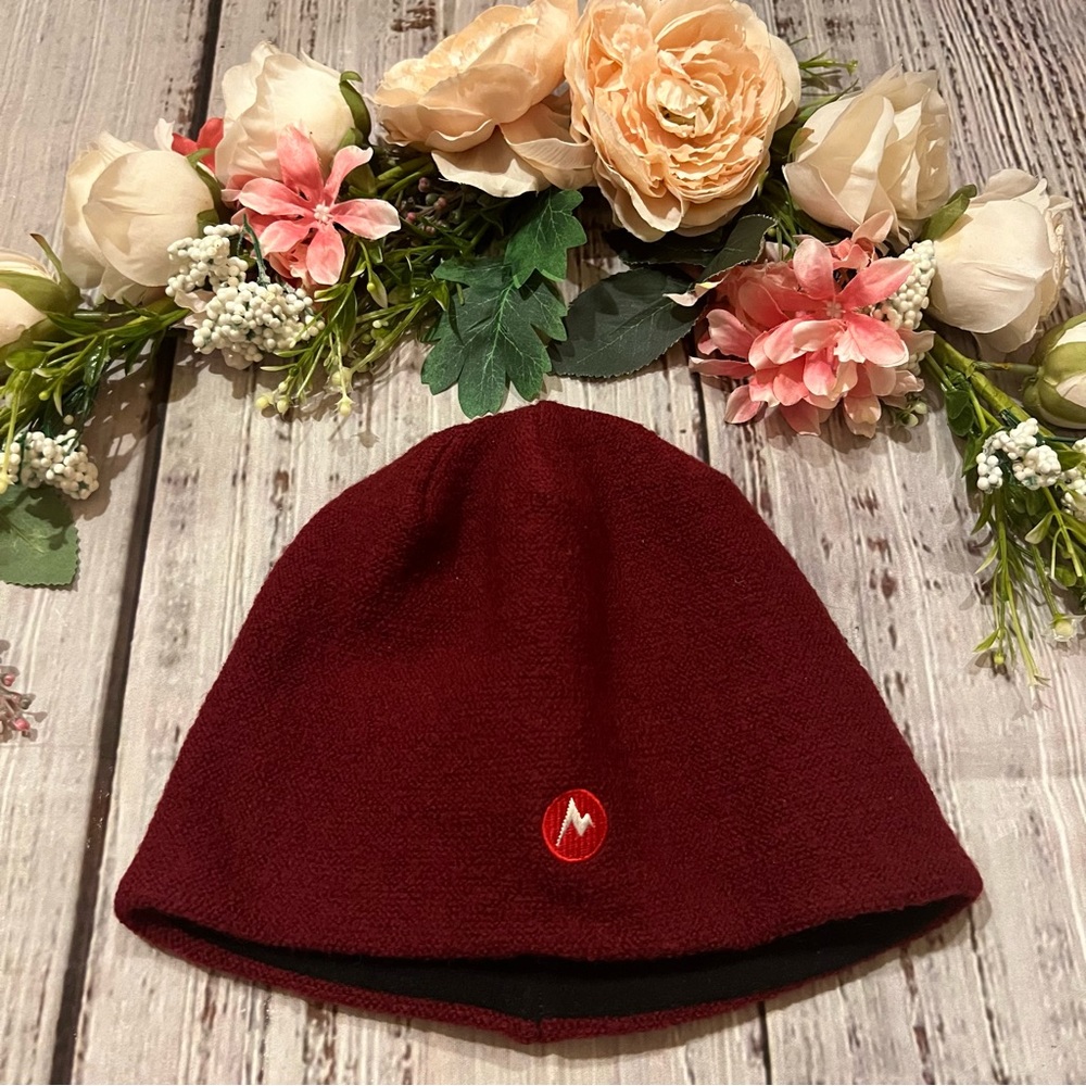 Marmot Verglas Wool Hat - Garnet Red